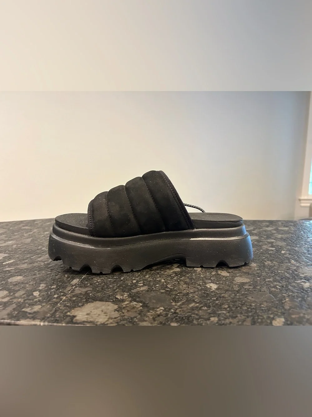 UGG Black Callie Slides